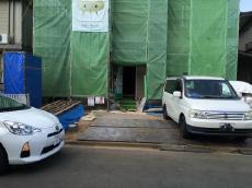 川越T様邸　新築外構　施工前