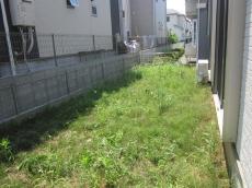 さいたま市　お庭施工前の様子