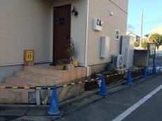 既存ブロック解体しました　川越市　新築外構