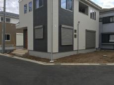 川越市　玄関前　フェンス　施工前