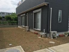 川越市　シンプル外構　施工前