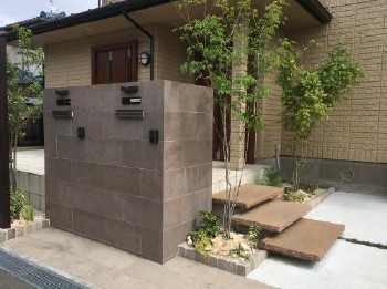 川越市　K様邸　新緑の様子