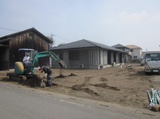 鶴ヶ島市　掘削作業開始