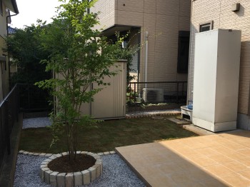 上尾市　リフォームガーデン　完成