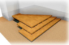 ご提案パース図 アイアンウッド(ウリン)デッキ