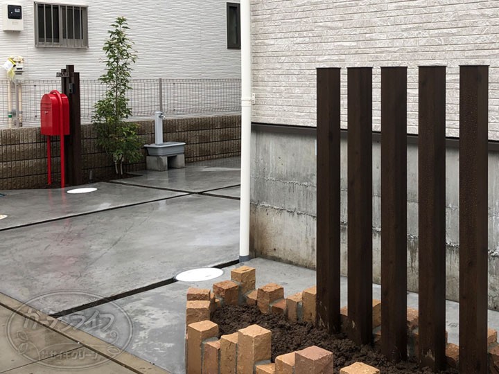 川越市 新築外構