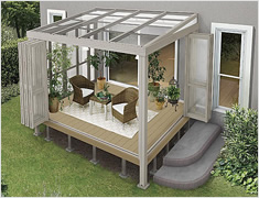 ガーデンルーム:new暖蘭物語 インナーデッキ仕様