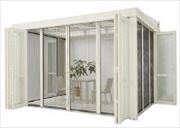 ガーデンルーム:new暖蘭物語 オプション 収納網戸