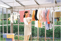 ガーデンルーム:フィリアII オプション:竿掛けS