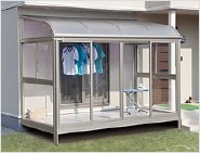 サンルーム:サンクスペースII 床納まりタイプ