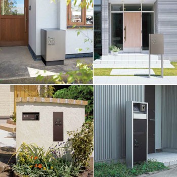 宅配BOX　戸建用　Panaconic「COMBO」設置例